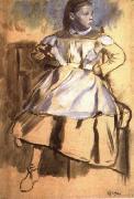 Edgar Degas Giulia Bellelli,Study for The Bellelli family France oil painting artist